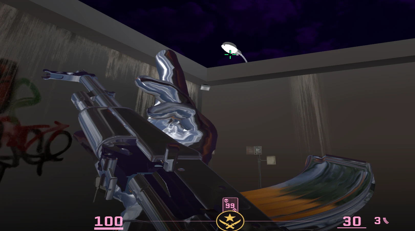Chrome chams on an AK and gloves.